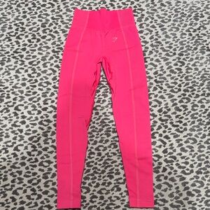 Gymshark Pink High-Waisted Leggings